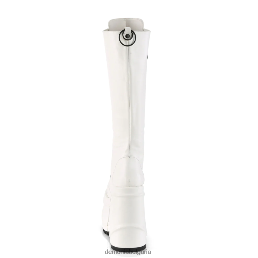 4L4R4N362 вълна-200 бяла веган кожа Demonia