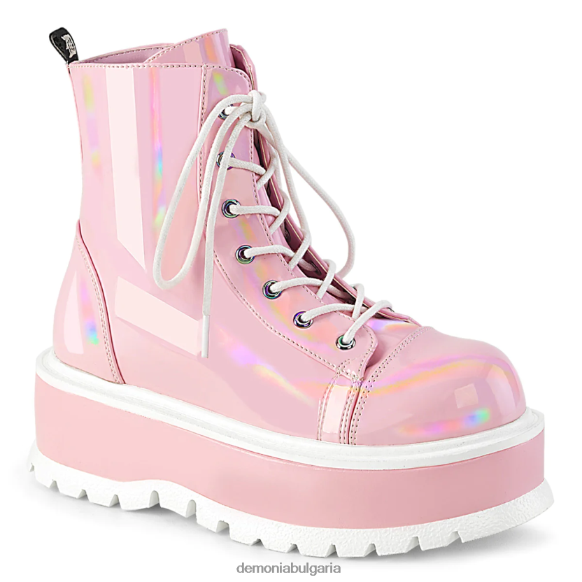 4L4R4N157 мързеливец-55 бебешки розов холо патент Demonia