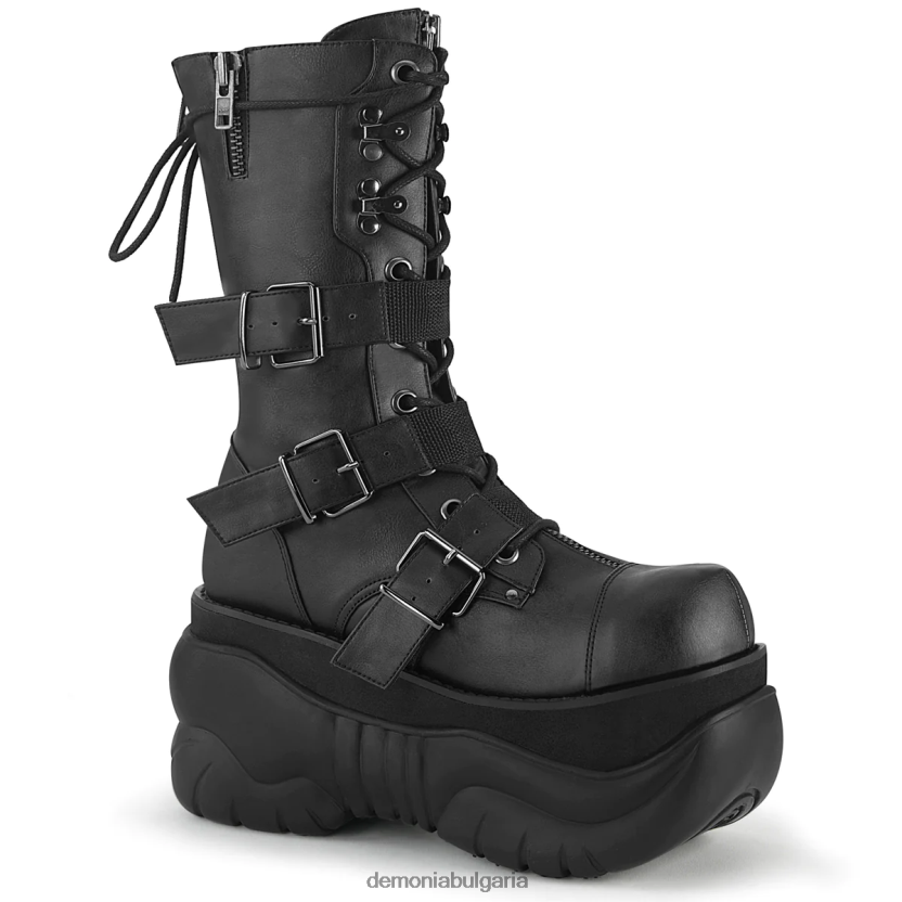 4L4R4N30 боксьор-230 черна веган кожа Demonia