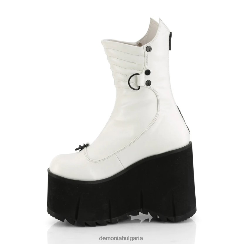 4L4R4N90 кера-130 бяла веган кожа Demonia