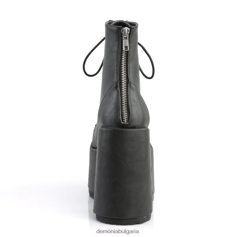 4L4R4N592 камила-203 черна веган кожа Demonia