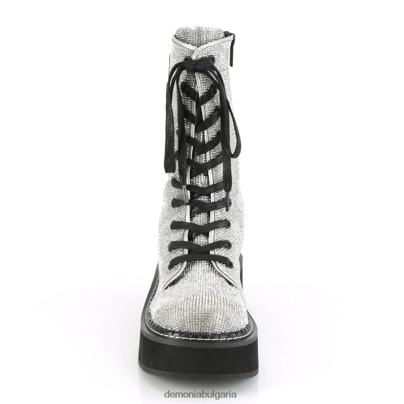 4L4R4N655 емили-362 сребърен веган кожен камък Demonia
