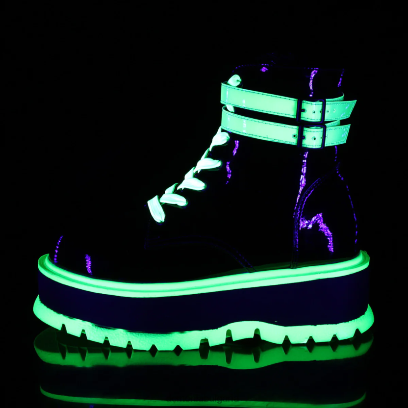 4L4R4N731 мързеливец-52 черно uv преливащо зелено Demonia