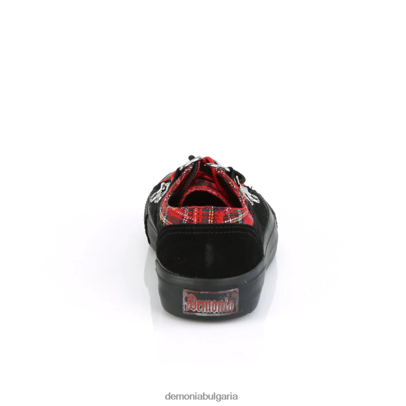 4L4R4N820 девиант-05 черно велурено-червено каре Demonia