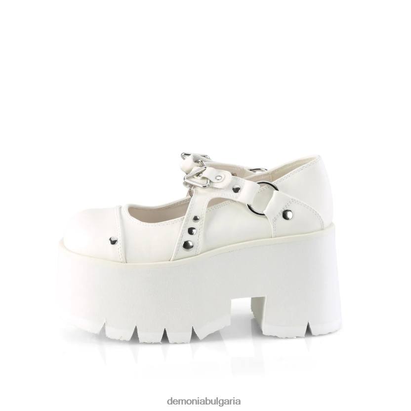 4L4R4N397 пепел-33 бяла веган кожа Demonia