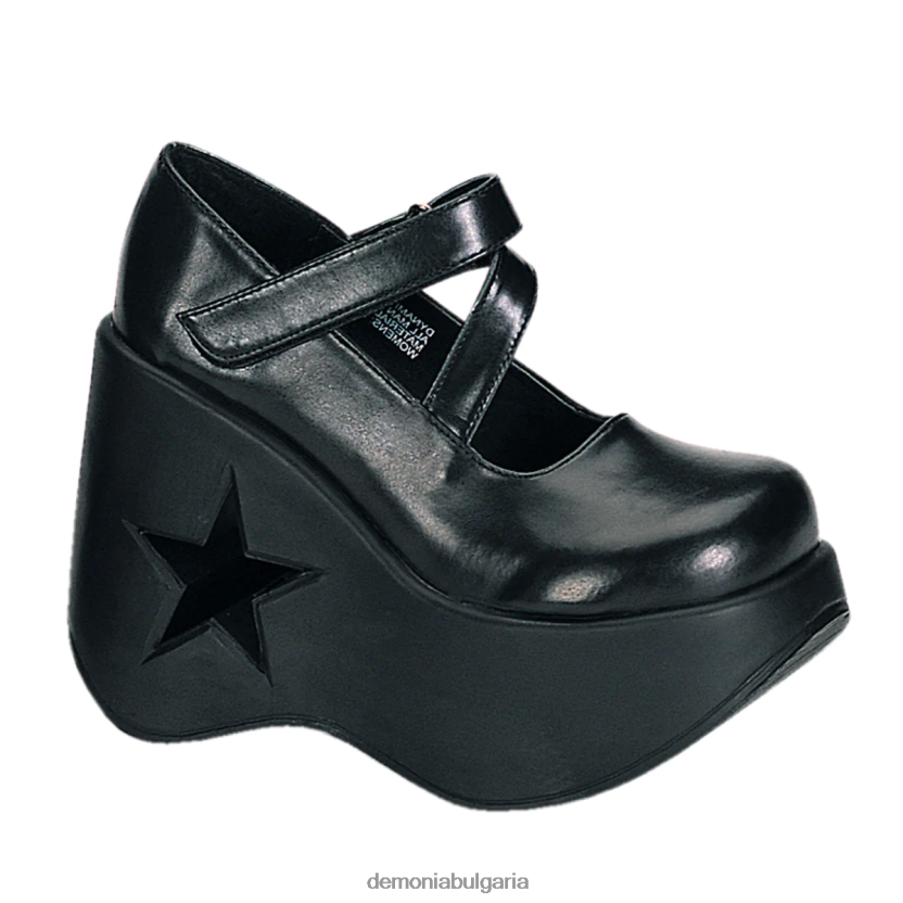 4L4R4N417 динамит-03 черна веган кожа Demonia